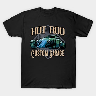 Hot Rod Custom Garage T-Shirt